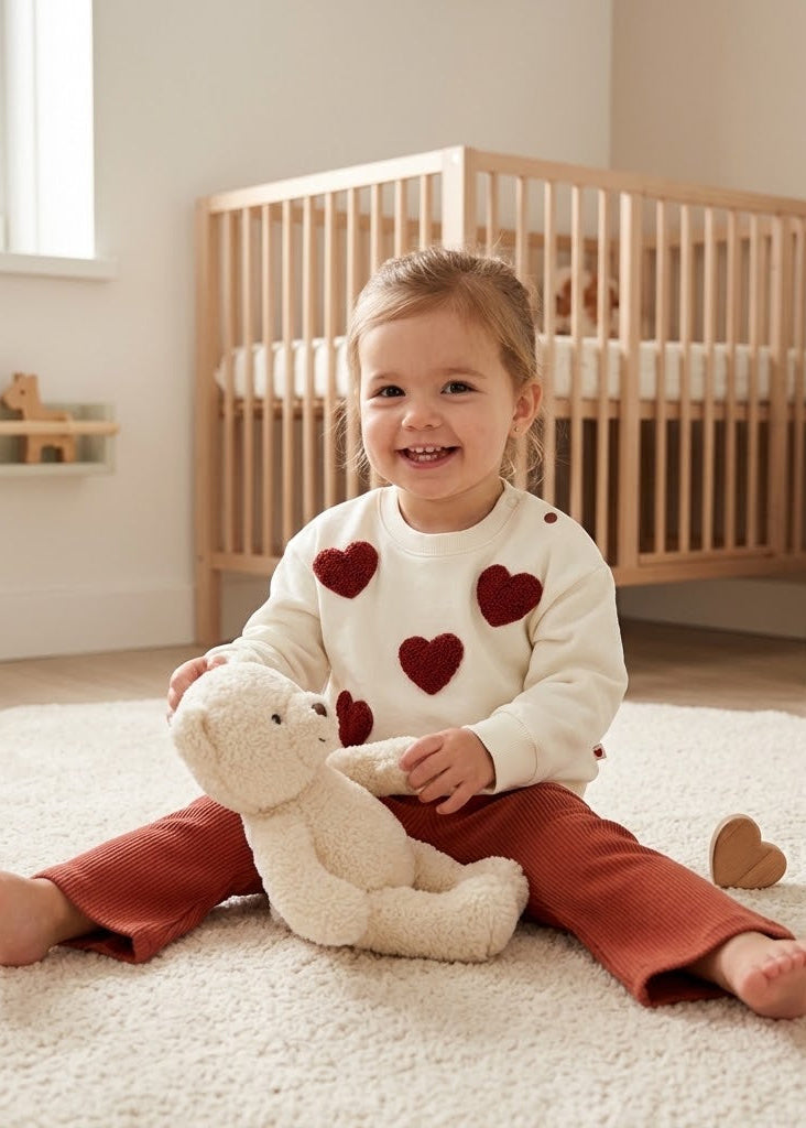Dirkje Baby Legging – Flared Rib