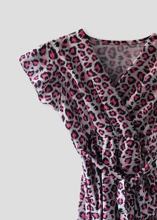 Vrolijk Panterprint Jurkje