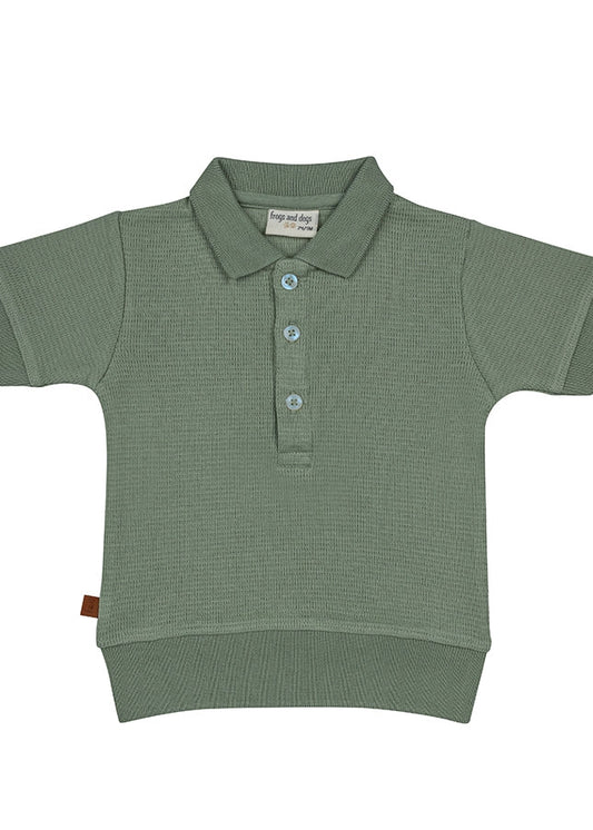 Frogs And Dogs Waffle Polo