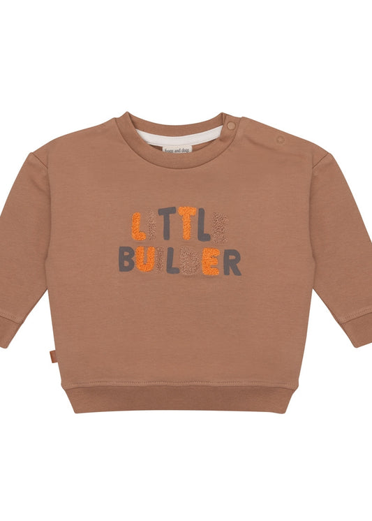 Frogs And Dogs Sweater Little Builder