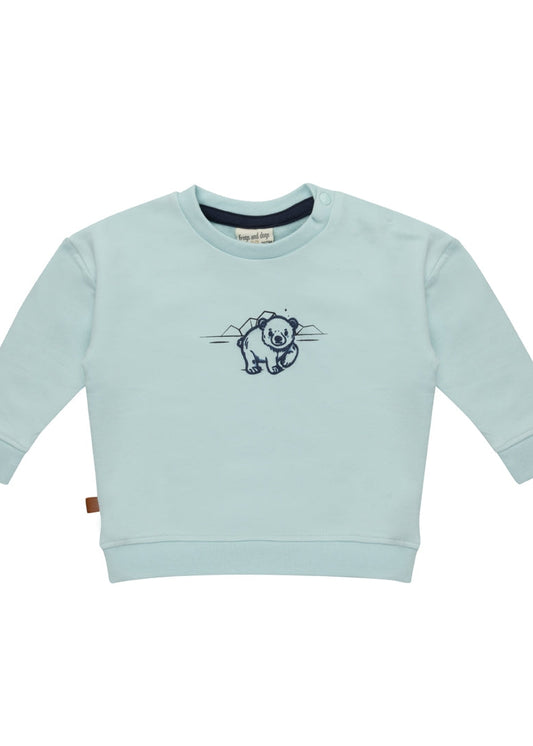 Frogs And Dogs Sweater Ice Bear
