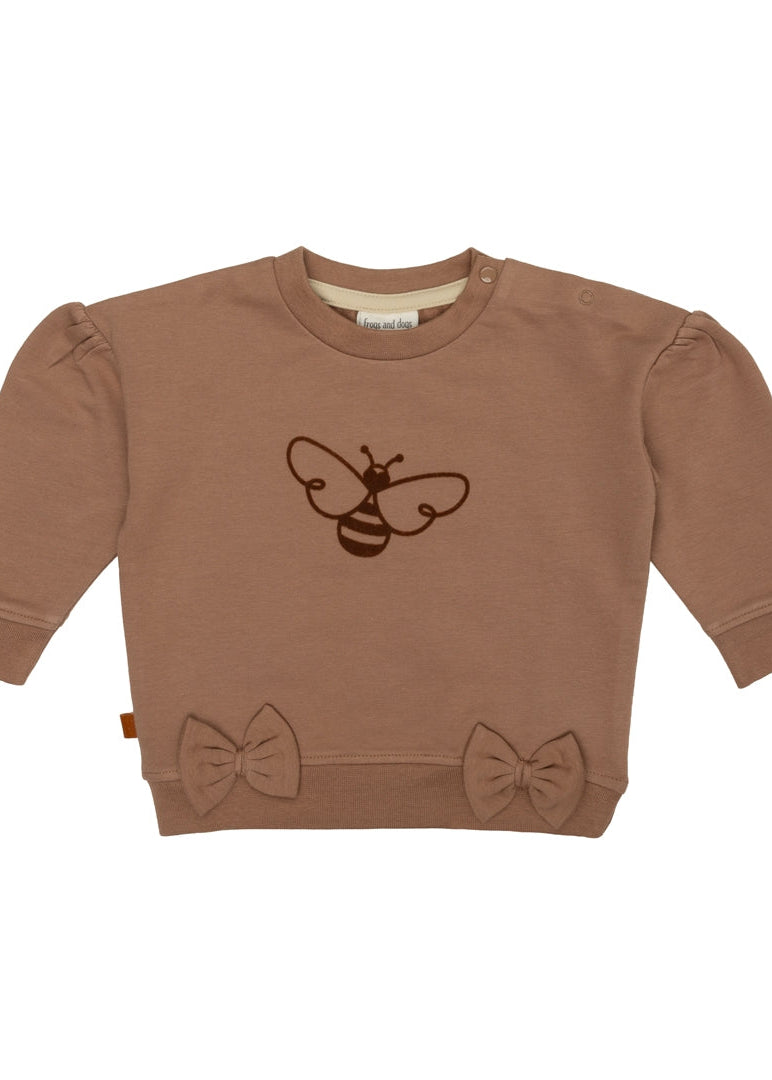 Frogs And Dogs Sweater Bee