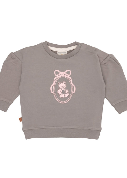 Frogs And Dogs Sweater Petit Ours