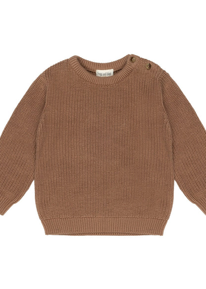 Flat Knit Rib Sweater – Beaver Fur