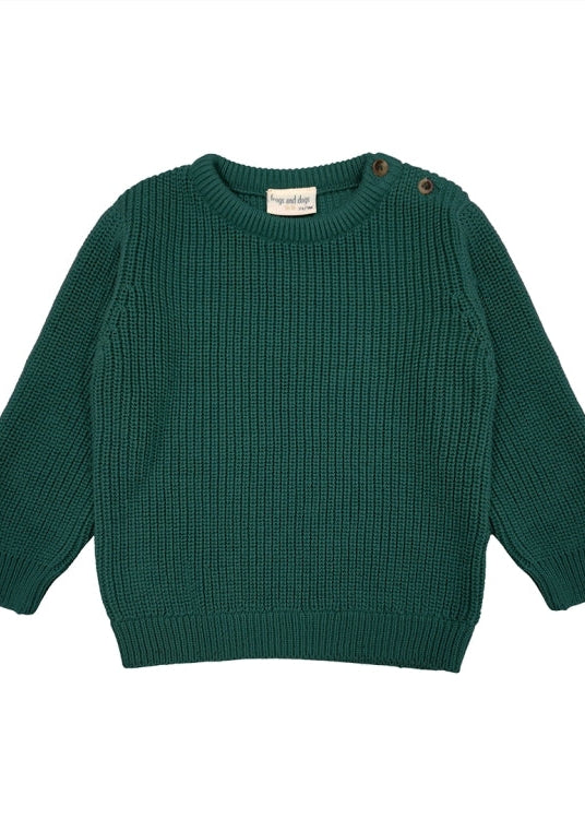 Flat Knit Rib Sweater – Jasper