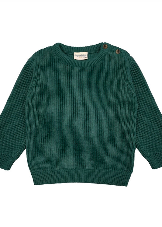 Flat Knit Rib Sweater – Jasper