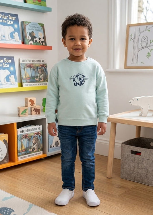 Frogs And Dogs Sweater Ice Bear