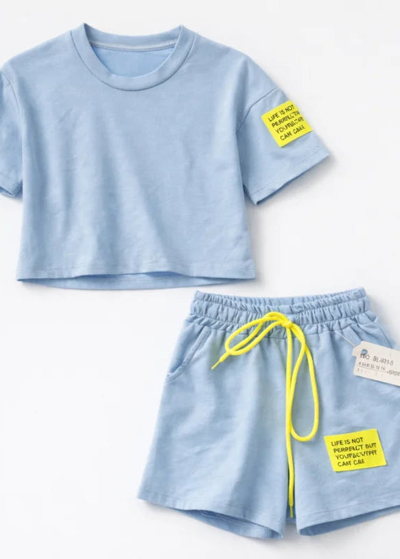 Neon Summer Set - Blauw