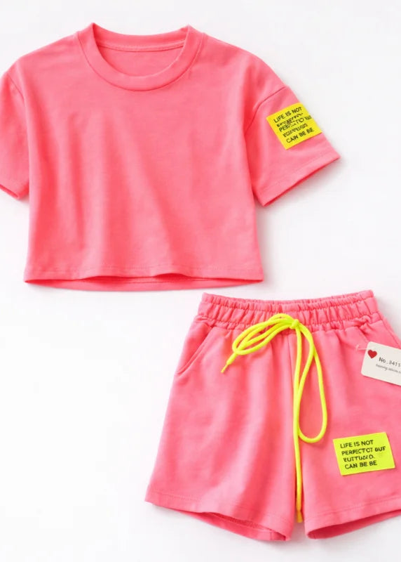 Neon Summer Set - Roze
