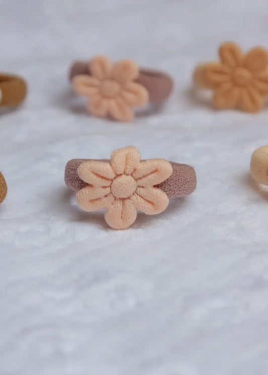 Set van 6 Haarelastiekjes