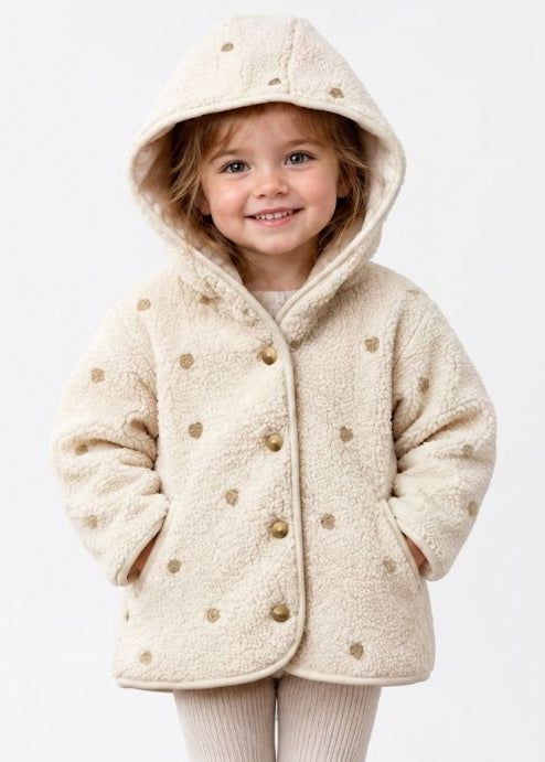 Frogs And Dogs Sherpa Hearts Jacket