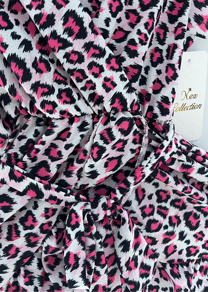 Vrolijk Panterprint Jurkje