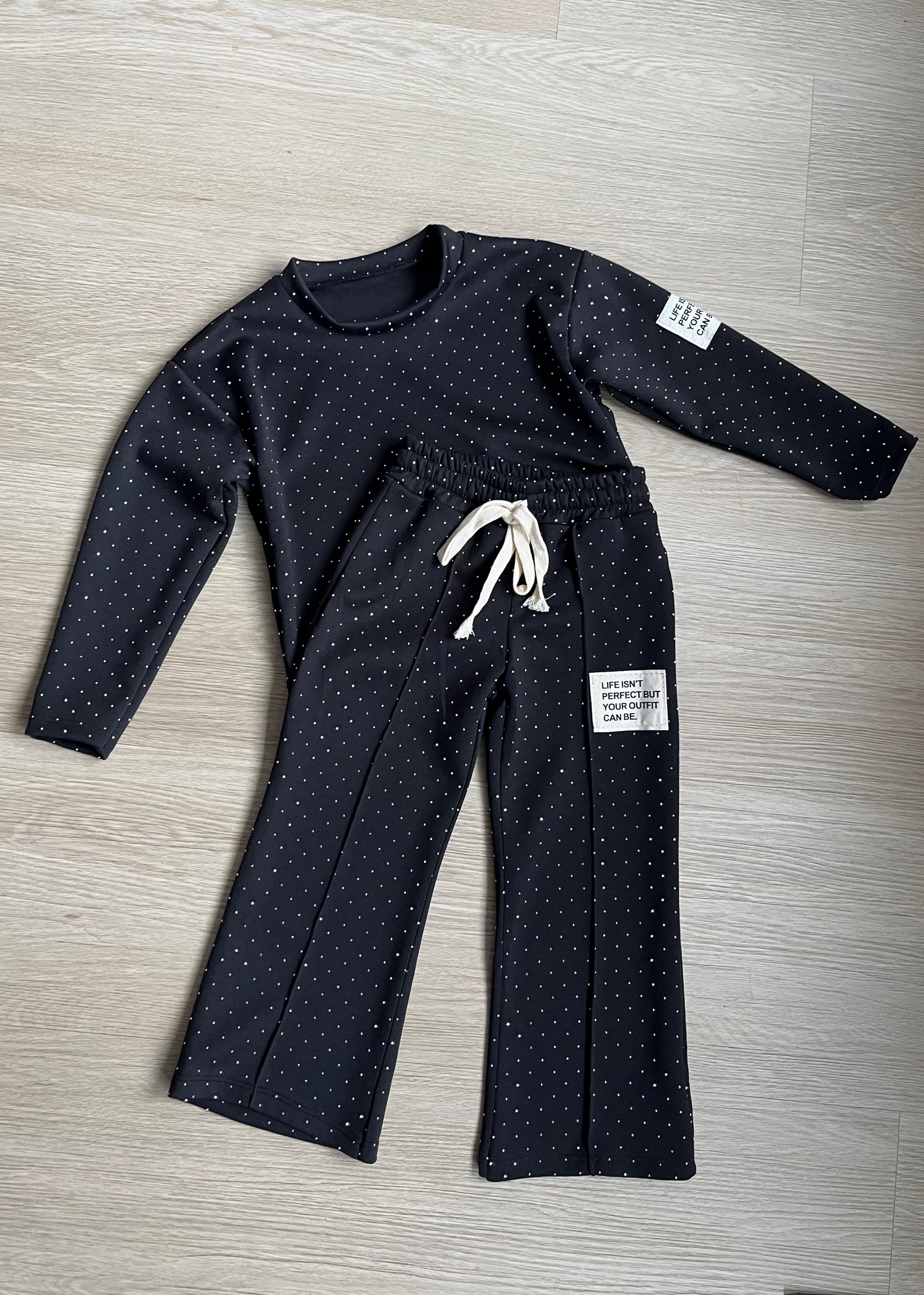 Glitter Comfy Label Set