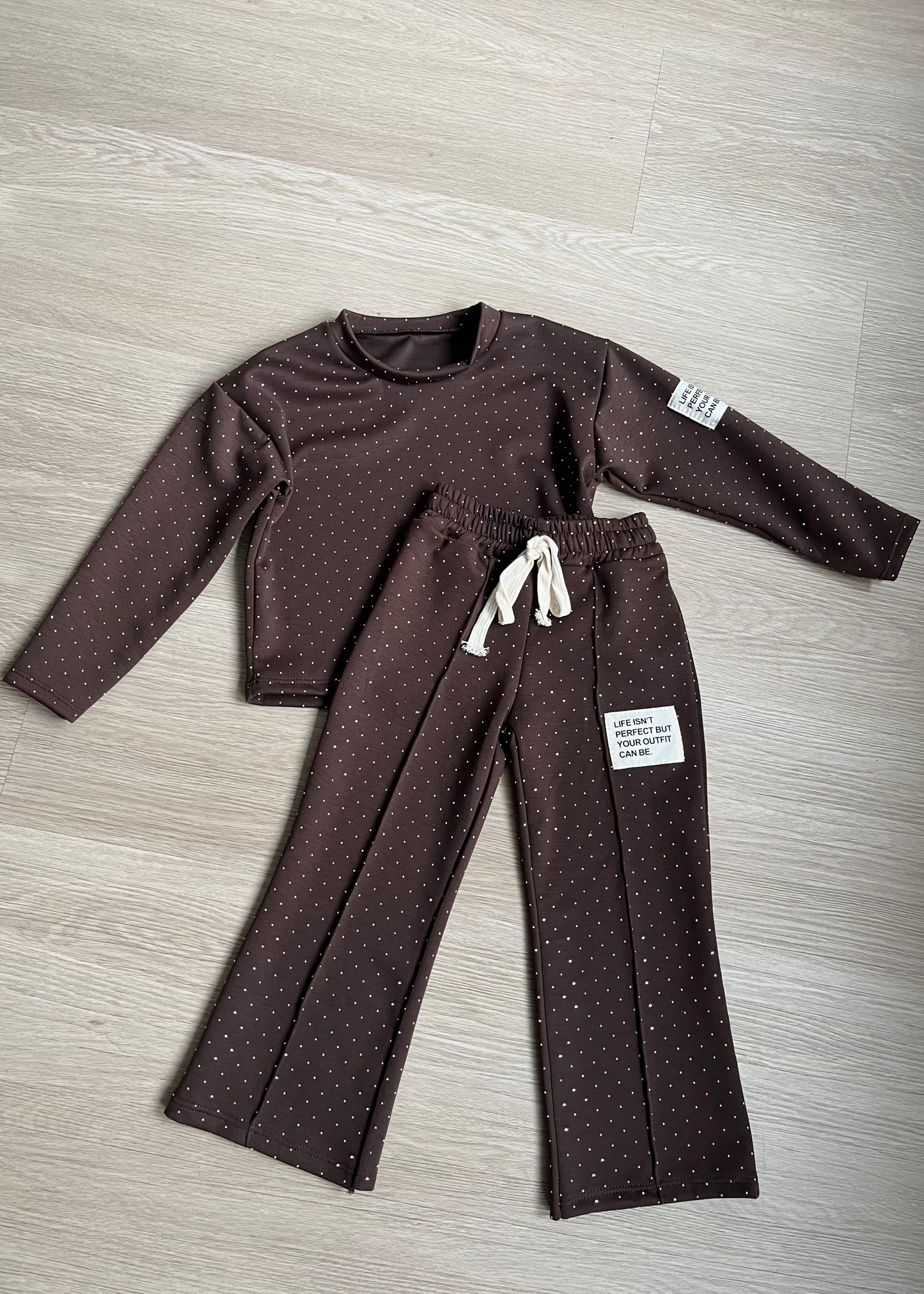 Glitter Comfy Label Set