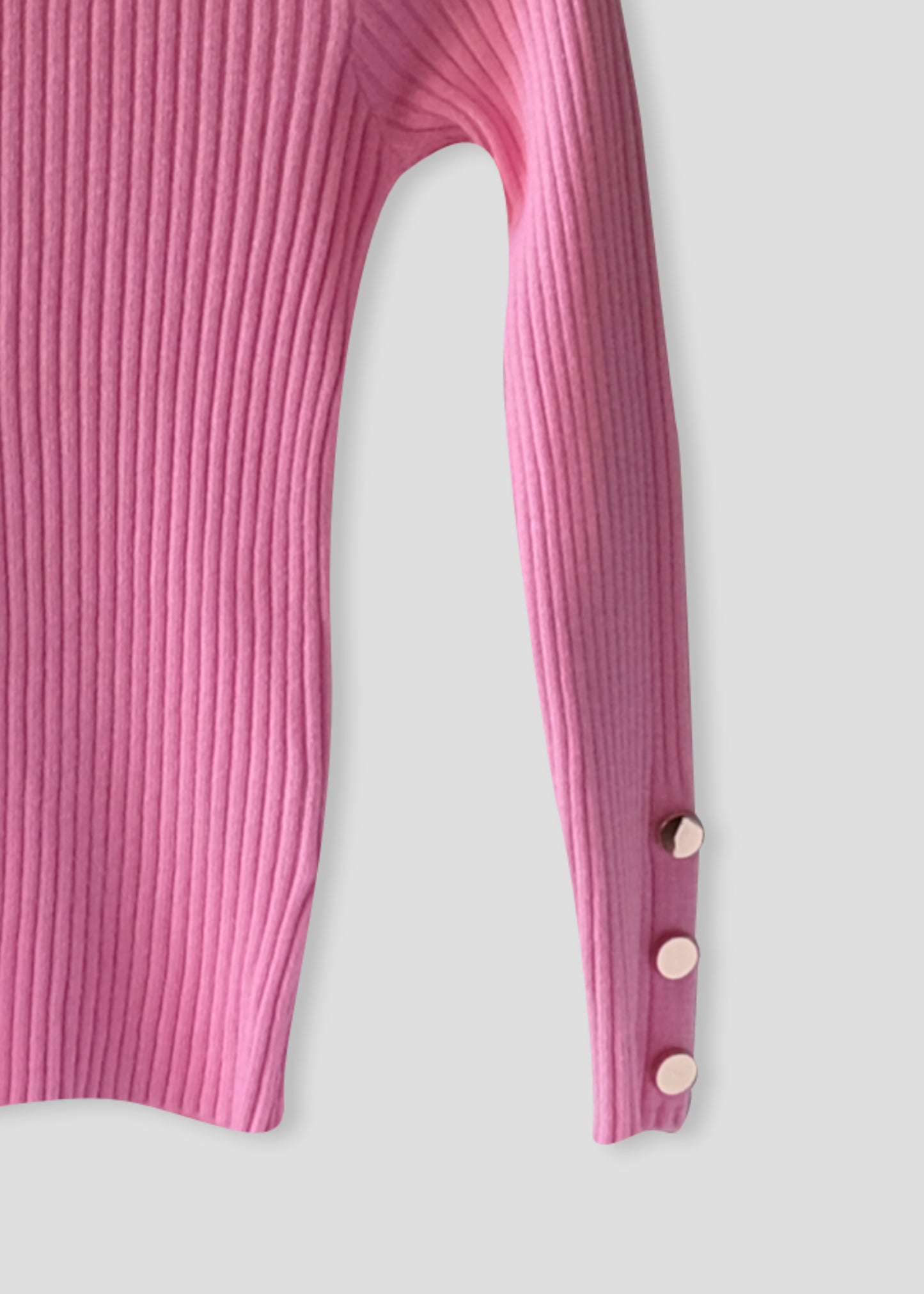 Gebreide Trui - Lichtroze