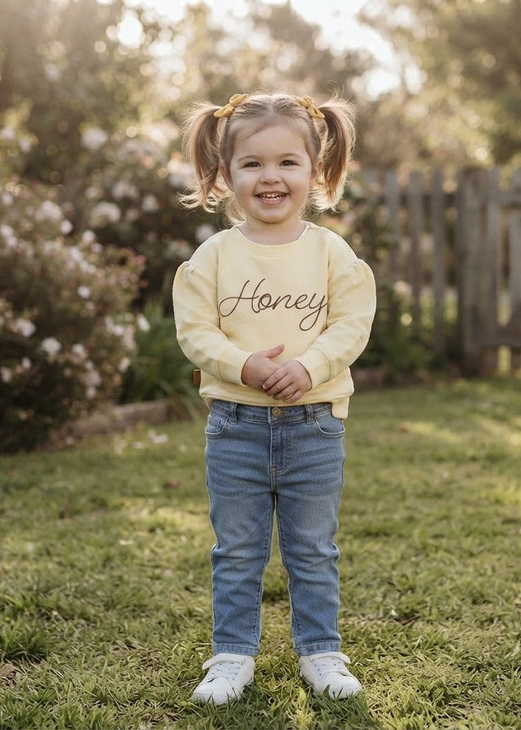 Frogs And Dogs Sweater Honey