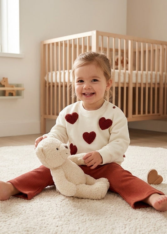 Dirkje Baby Legging – Flared Rib