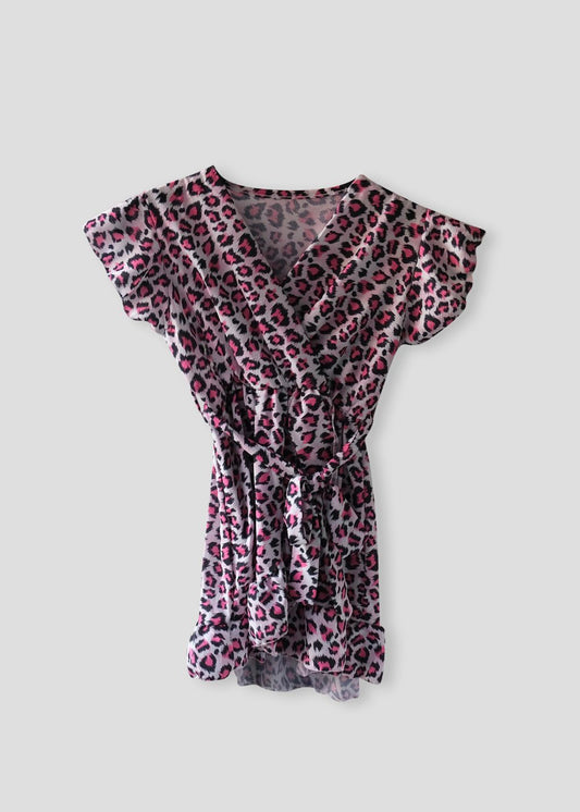 Vrolijk Panterprint Jurkje