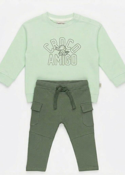 Frogs And Dogs Sweater Croco Amigo
