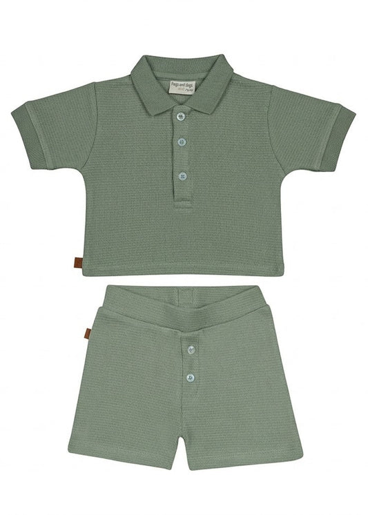Frogs And Dogs Waffle Short