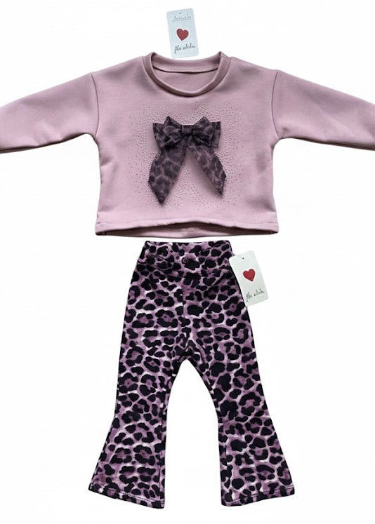Leopard Set - Roze