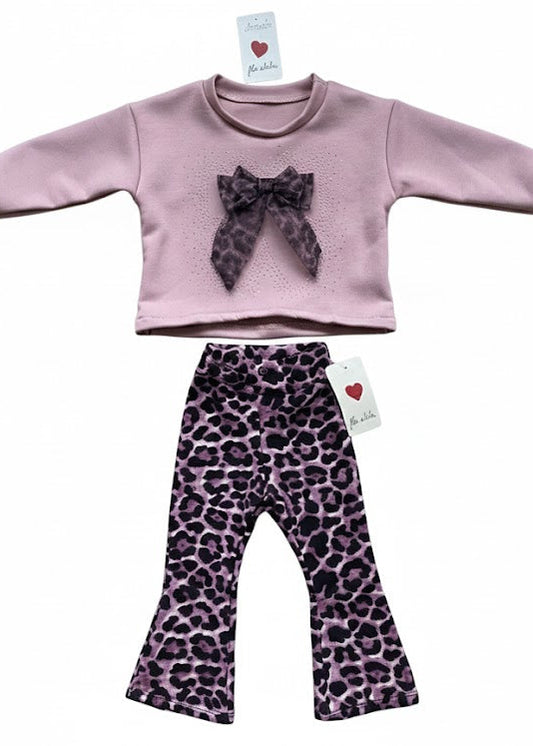 Leopard Set - Roze