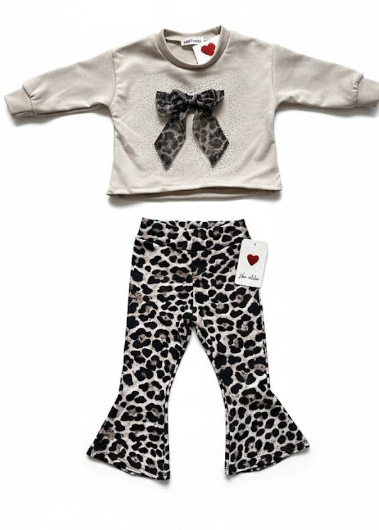 Leopard Set - Beige