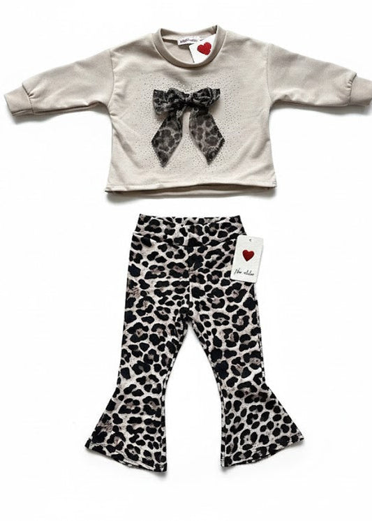 Leopard Set - Beige