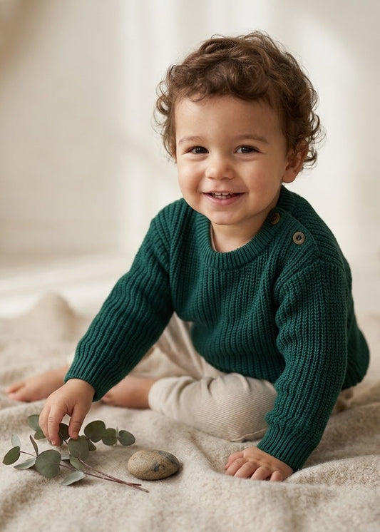 Flat Knit Rib Sweater – Jasper